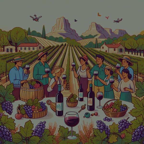 Où déguster des vins bio et locaux lors d'une visite des vignobles bordelais?